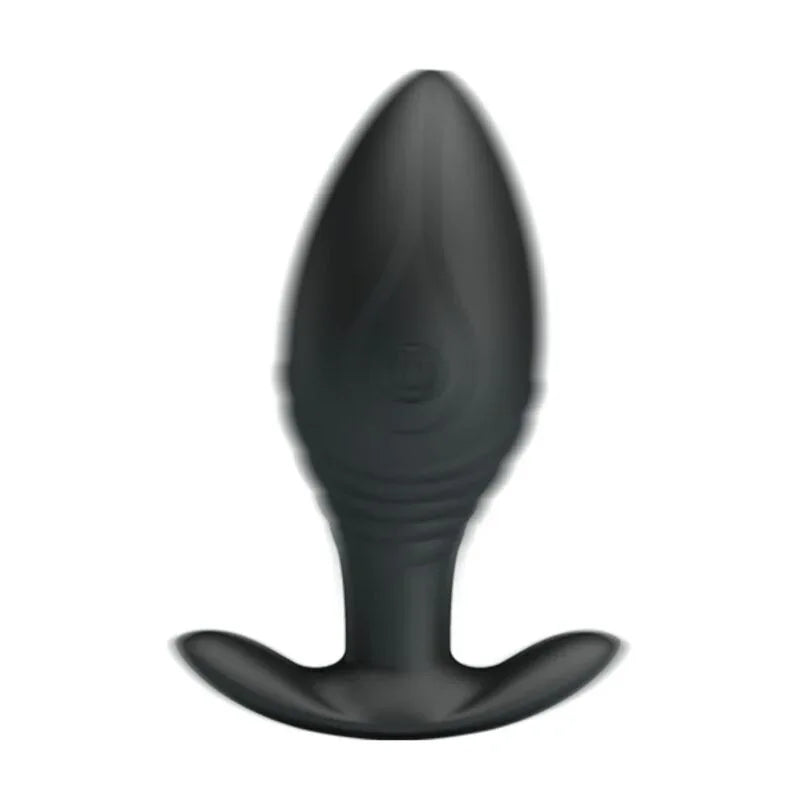 Pretty Love – Vibrateur Rechargeable Regina Anal Plug Noir