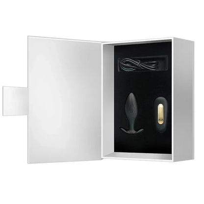 Pretty Love – Vibrateur Rechargeable Regina Anal Plug Noir