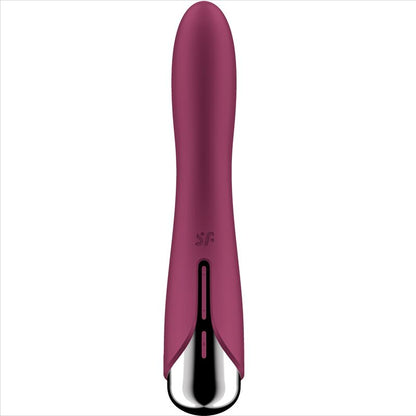 SATISFYER - VIBRADOR GIRATORIO AZUL CON 1 PUNTO G