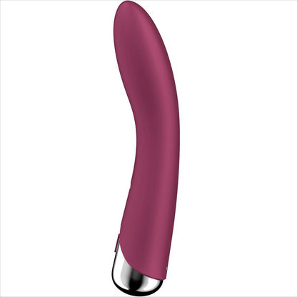 SATISFYER - VIBRADOR GIRATORIO AZUL CON 1 PUNTO G