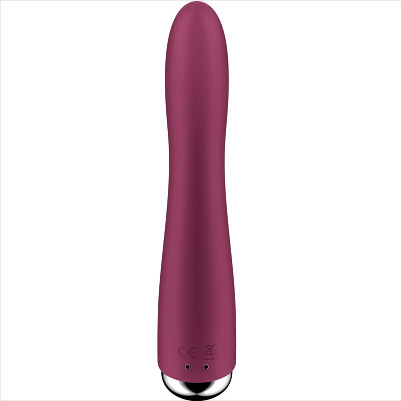 SATISFYER - VIBRADOR GIRATORIO AZUL CON 1 PUNTO G