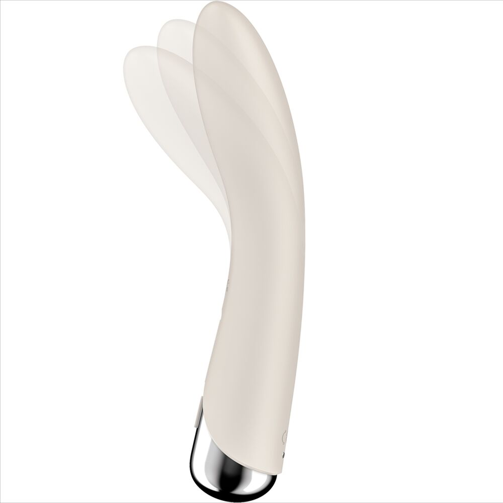 SATISFYER - VIBRADOR GIRATORIO AZUL CON 1 PUNTO G