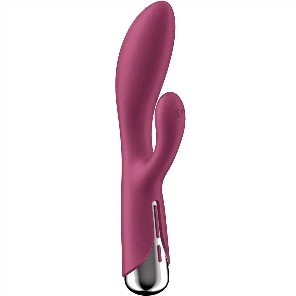 Satisfyer Spinning Rabbit 1 Clitoris et Stimulation du Point G Bleu