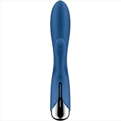 SATISFYER - SPINNING RABBIT 1 CLITORIS ET STIMULATION DU POINT G BLEU