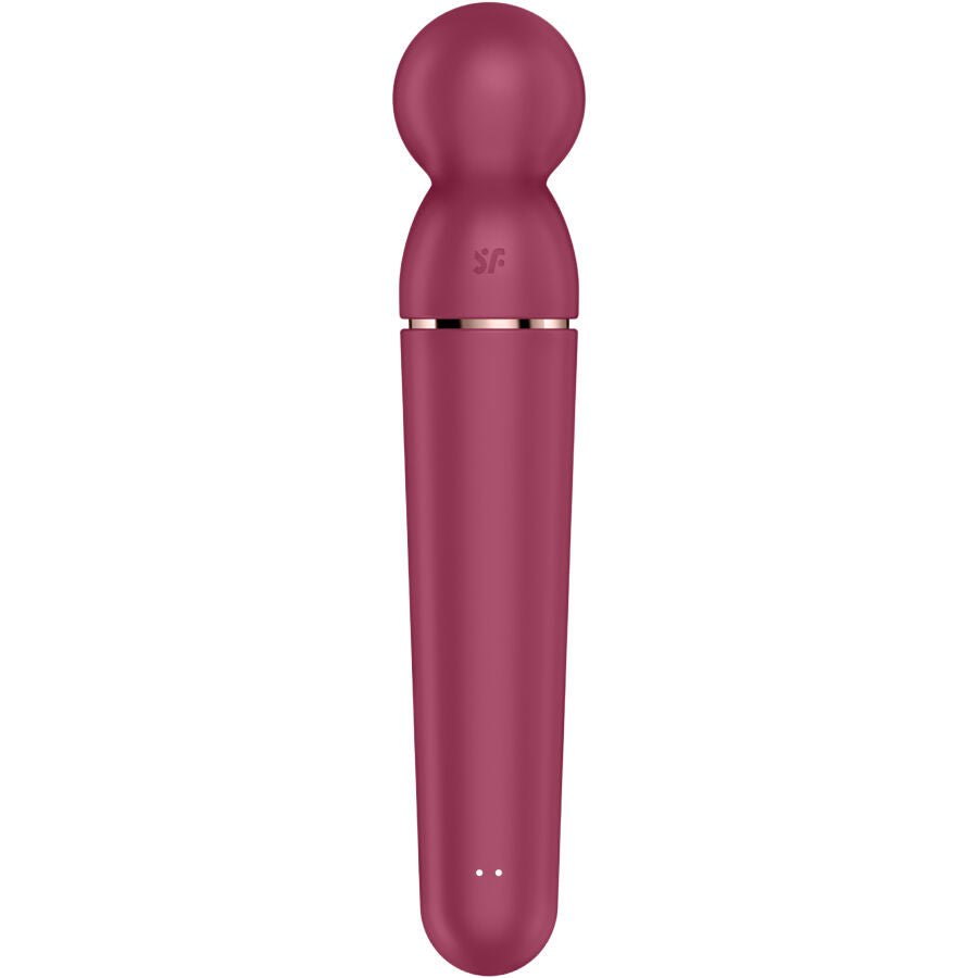 SATISFYER - MASAJEADOR VIBRADOR PLANET WAND-ER AZUL