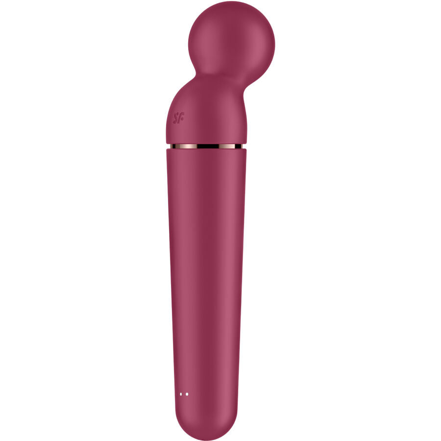 SATISFYER - MASAJEADOR VIBRADOR PLANET WAND-ER AZUL