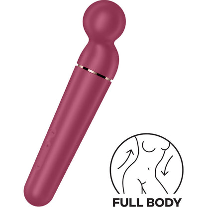 SATISFYER - MASSAGER VIBRATEUR PLANET WAND-ER BLEU