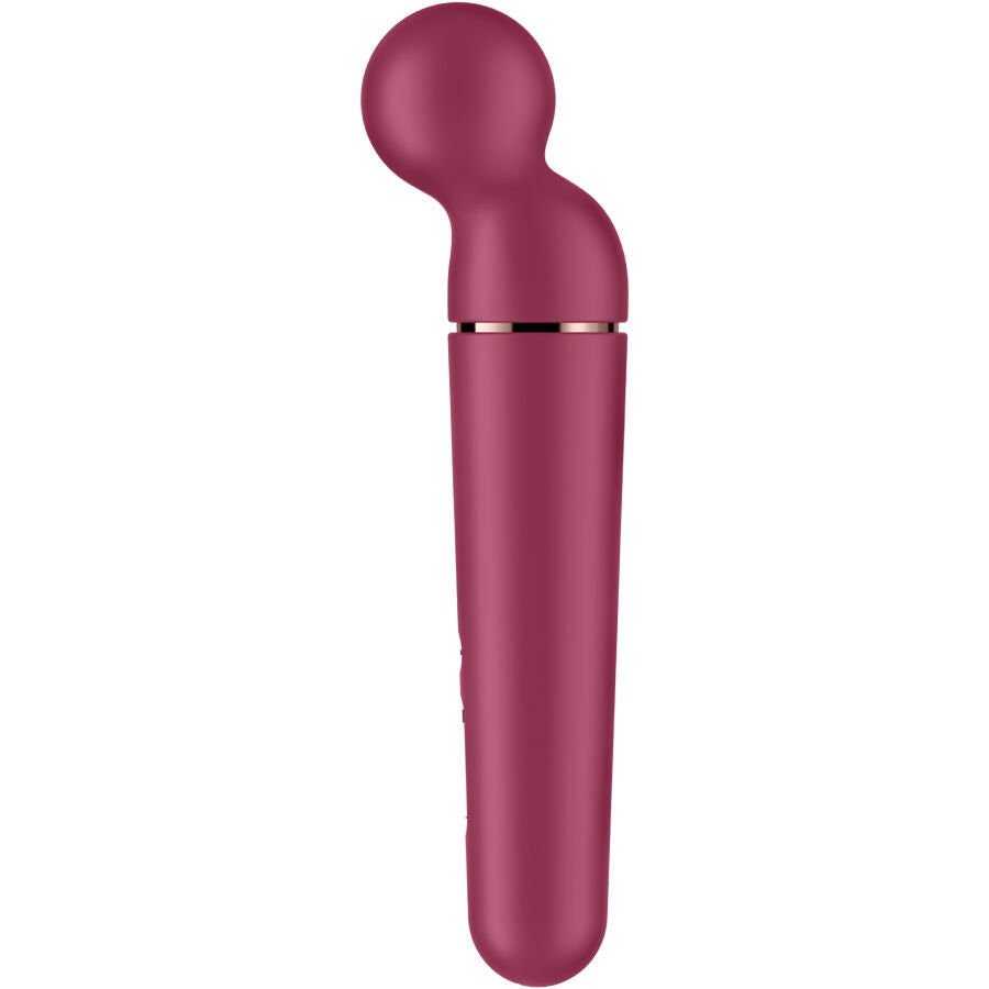 SATISFYER - MASAJEADOR VIBRADOR PLANET WAND-ER AZUL