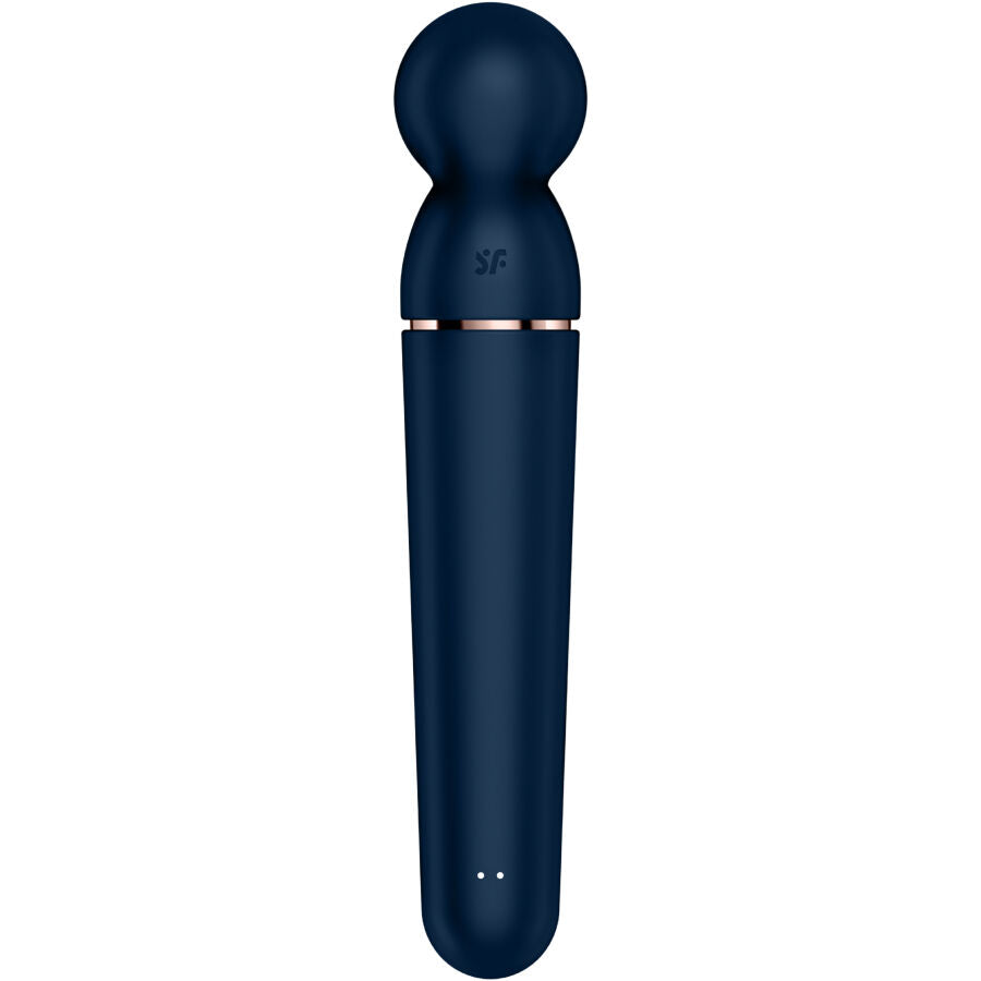 SATISFYER - MASAJEADOR VIBRADOR PLANET WAND-ER AZUL
