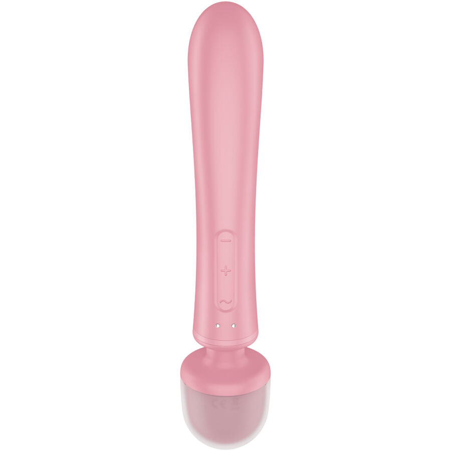 SATISFYER - MASAJEADOR VIBRADOR CONEJO TRIPLE LOVER GRIS