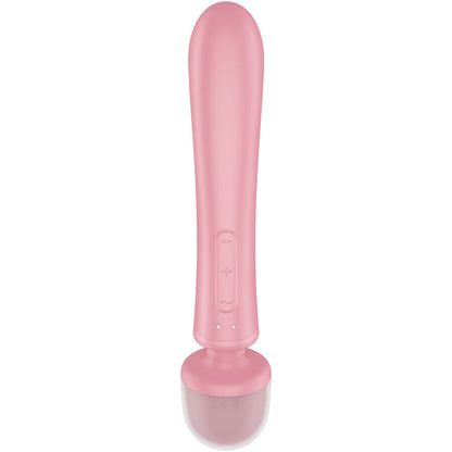 SATISFYER - MASAJEADOR VIBRADOR CONEJO TRIPLE LOVER GRIS