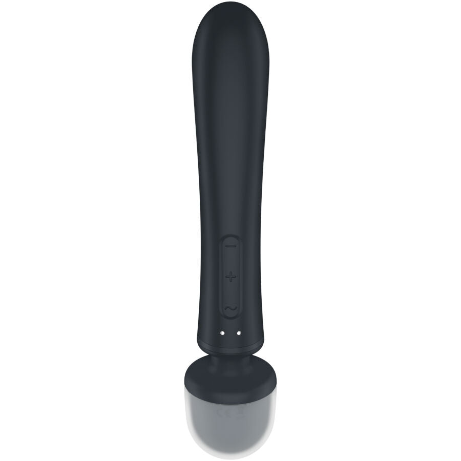 SATISFYER - MASAJEADOR VIBRADOR CONEJO TRIPLE LOVER GRIS