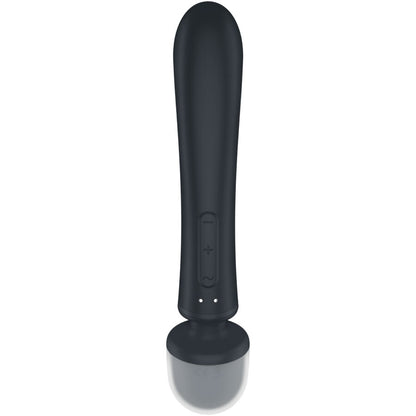 SATISFYER - MASAJEADOR VIBRADOR CONEJO TRIPLE LOVER GRIS