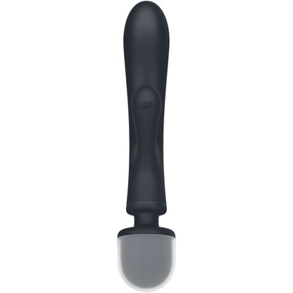 SATISFYER - MASAJEADOR VIBRADOR CONEJO TRIPLE LOVER GRIS