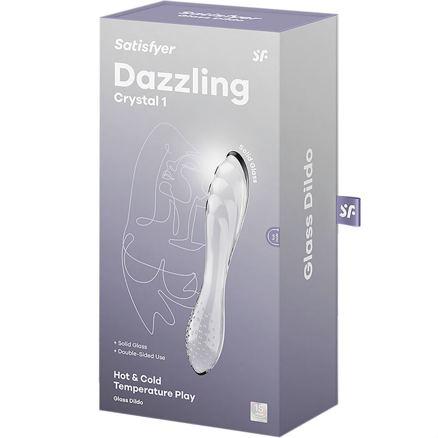 SATISFYER - NOIR CRISTAL ÉBLOUISSANT