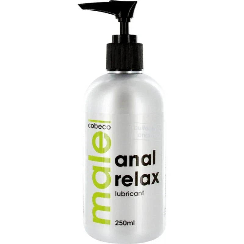 Cobeco – Lubrifiant Male Anal Relax 250 ml – Sensations Intenses & Excitation Maximale