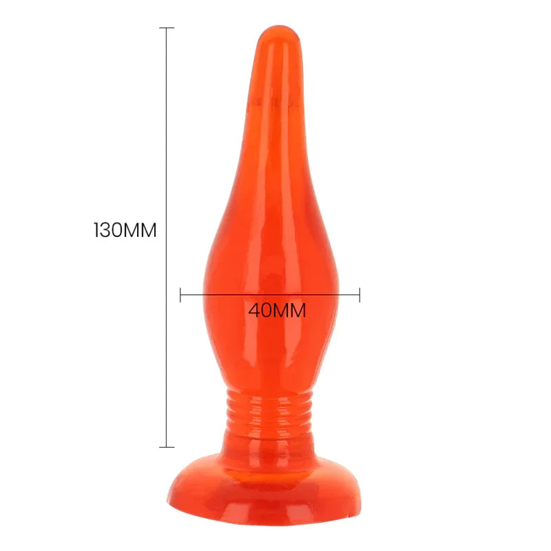 Baile – Plug Anal Rouge Soft Touch 14.2 cm