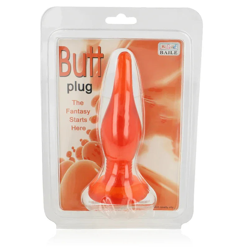 Baile – Plug Anal Rouge Soft Touch 14.2 cm