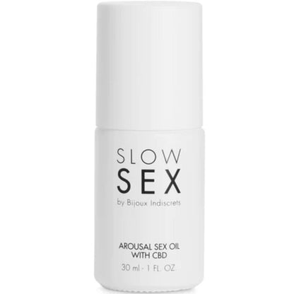 BIJOUX - ACEITE DE MASAJE SEXUAL SLOW SEX CBD 30 ML