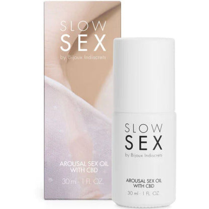 BIJOUX - ACEITE DE MASAJE SEXUAL SLOW SEX CBD 30 ML