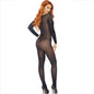 LEG AVENUE - BODYSTOCKING DE MANGA LARGA NEGRO