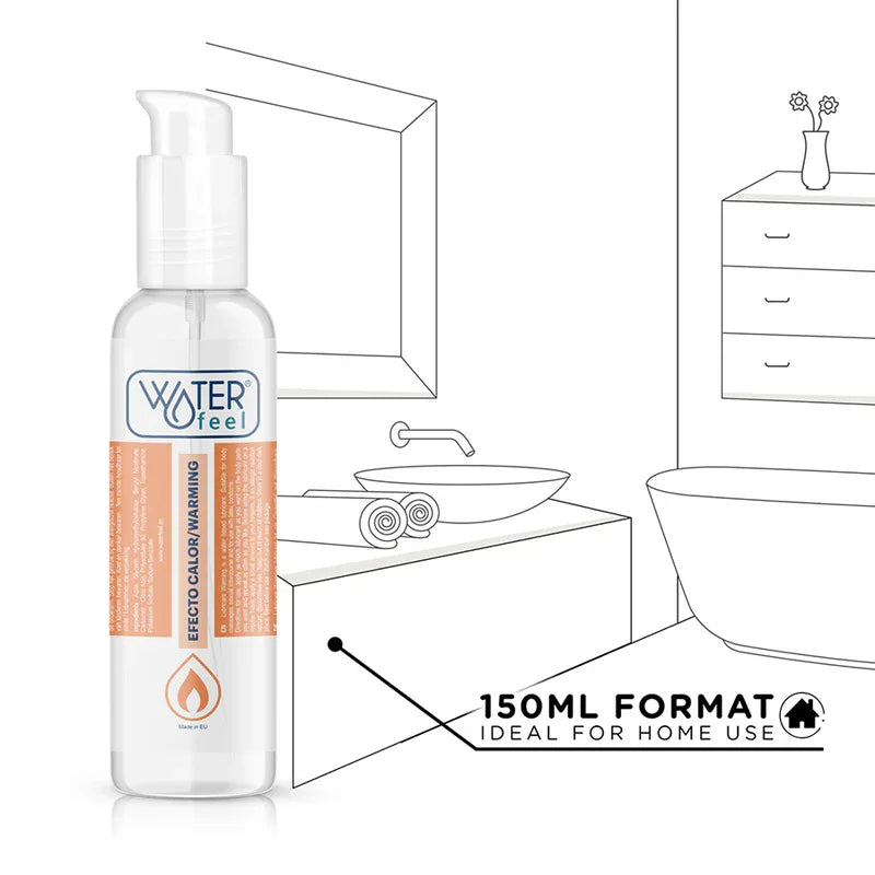 Waterfeel – Lubrifiant Effet Chaleur 150 ml – Sensations Intenses & Excitation Maximale