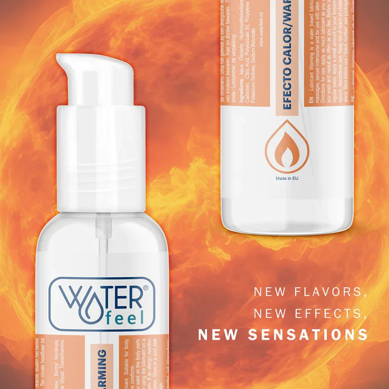 Waterfeel – Lubrifiant Effet Chaleur 150 ml – Sensations Intenses & Excitation Maximale
