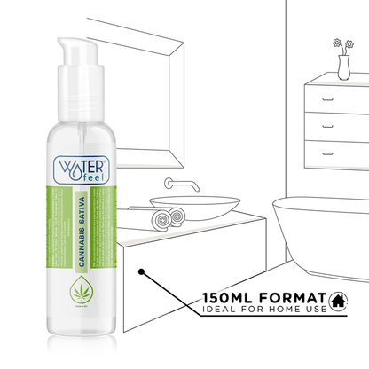 WATERFEEL - LUBRICANTE DE CANNABIS 150 ML