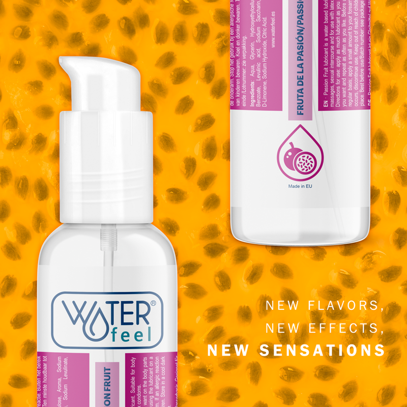 WATERFEEL - LUBRICANTE A BASE DE AGUA CON MARACUYÁ 175 ML