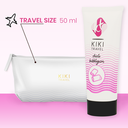KIKÍ TRAVEL - LUBRICANTE DE CHICLE DE FRESA 50 ML