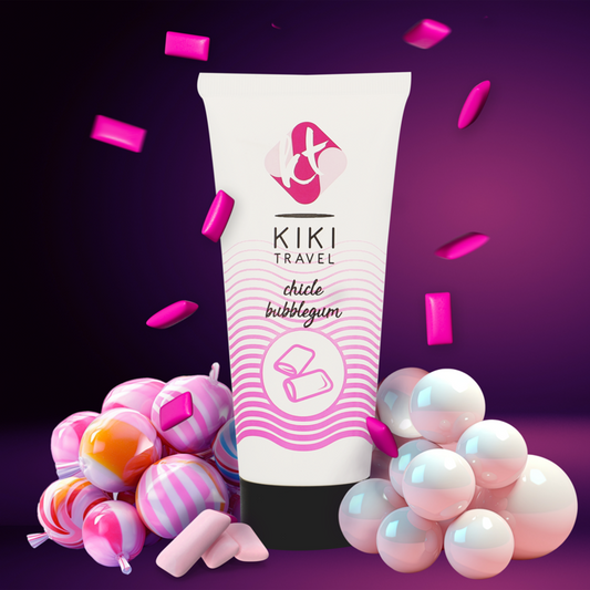 KIKÍ TRAVEL - LUBRICANTE DE CHICLE DE FRESA 50 ML