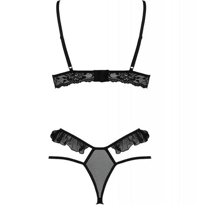 PASIÓN - CONJUNTO DE DOS PIEZAS DOLLY NEGRO L/XL