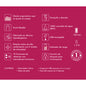 SHUNGA - EXPOSITOR DE 6 MASAJES ÍNTIMOS FUCSIA