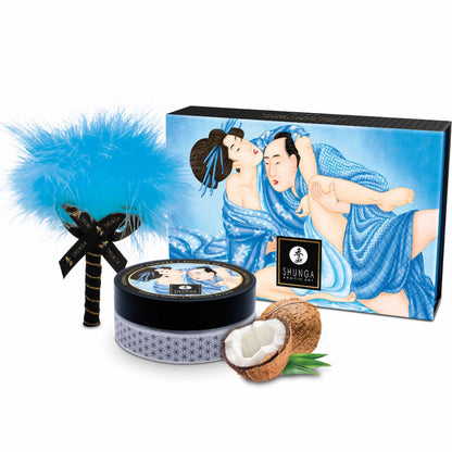 SHUNGA - EDIBLE MASSAGE POUDRE KIT À LA NOIX DE COCO