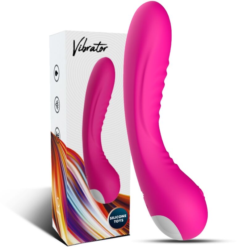 Vibrateur legend silicone fuchsia – Armony