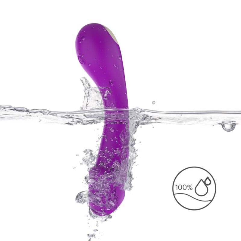ARMONY - PURPLE SILICONE G-SPOT VIBRATOR DILDO