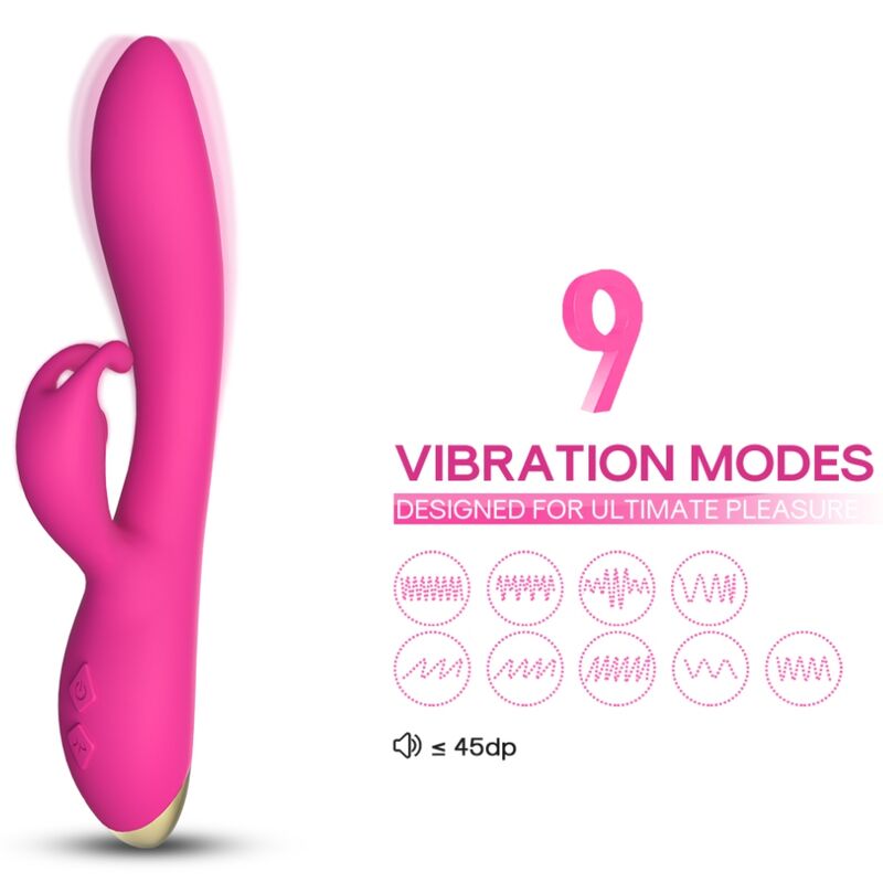 Bonnie vibrateur lapin fuchsia – Armony