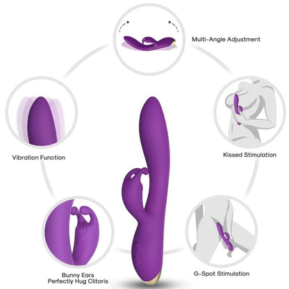 Bonnie vibrateur lapin violet – Armony