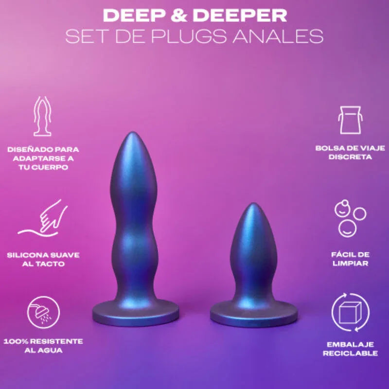 Durex – Toy Set Plug Anal Deep & Deeper