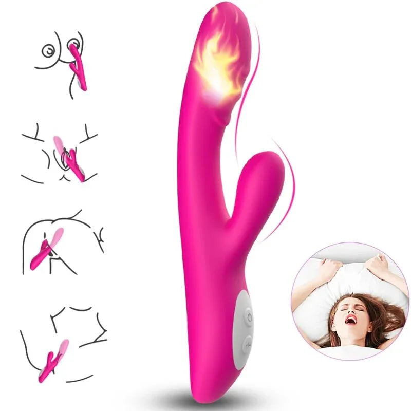 Armony – Vibrateur Spark Effet Chaleur Fuchsia