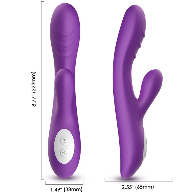 Vibrateur spark effet chaleur violet – Armony