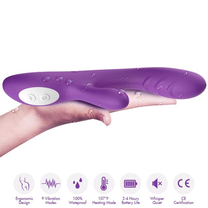 Vibrateur spark effet chaleur violet – Armony