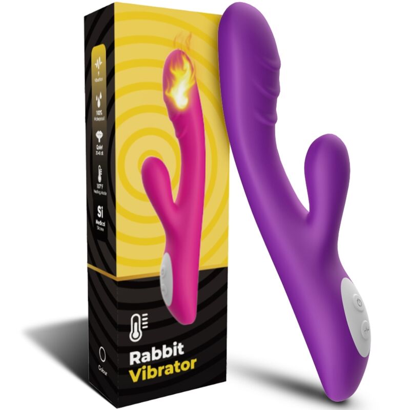 Vibrateur spark effet chaleur violet – Armony