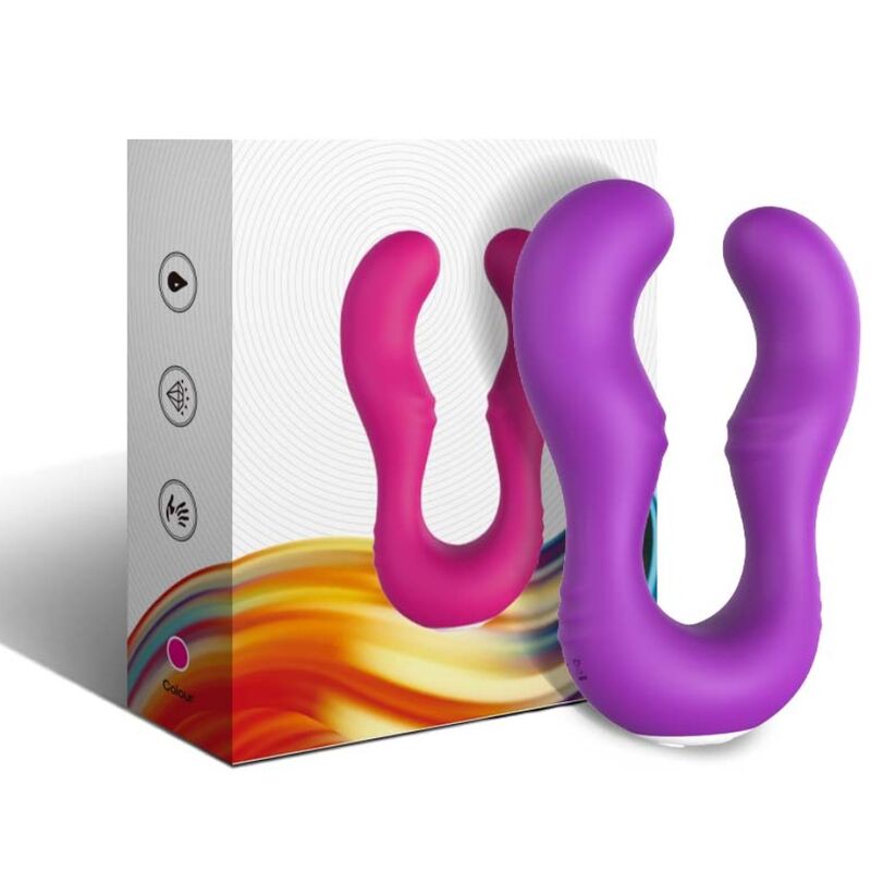 Vibrateur seraph double télécommande violet – Armony