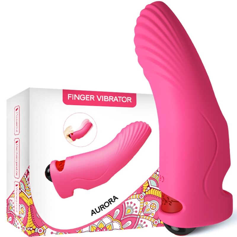 Aurora vibrateur doigt fuchsia – Armony