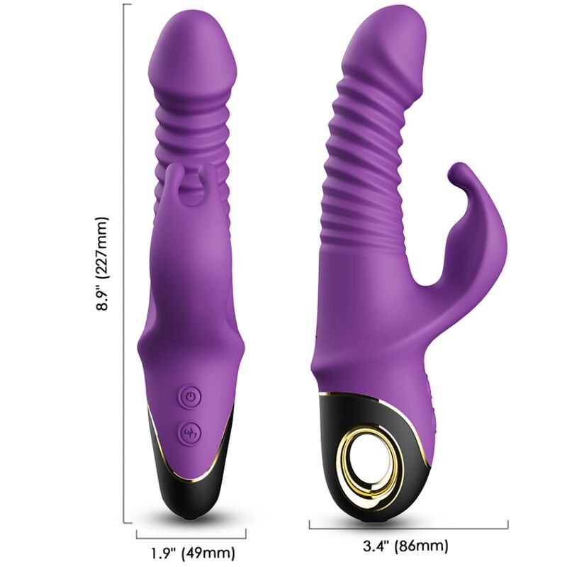 Zing gode vibrateur lapin violet – Armony