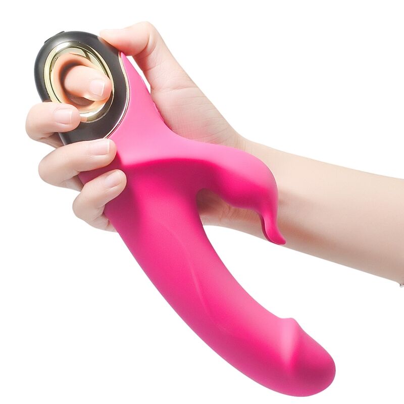 Meteror dildo vibrateur lapin rotateur fuchsia – Armony