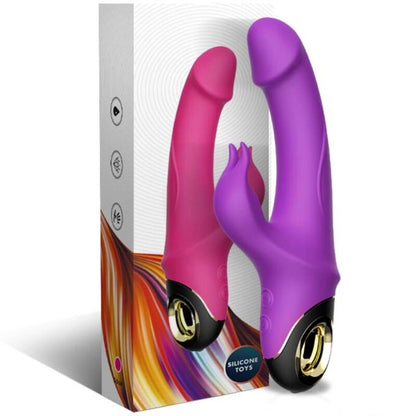 Meteror dildo vibrateur lapin violet – Armony
