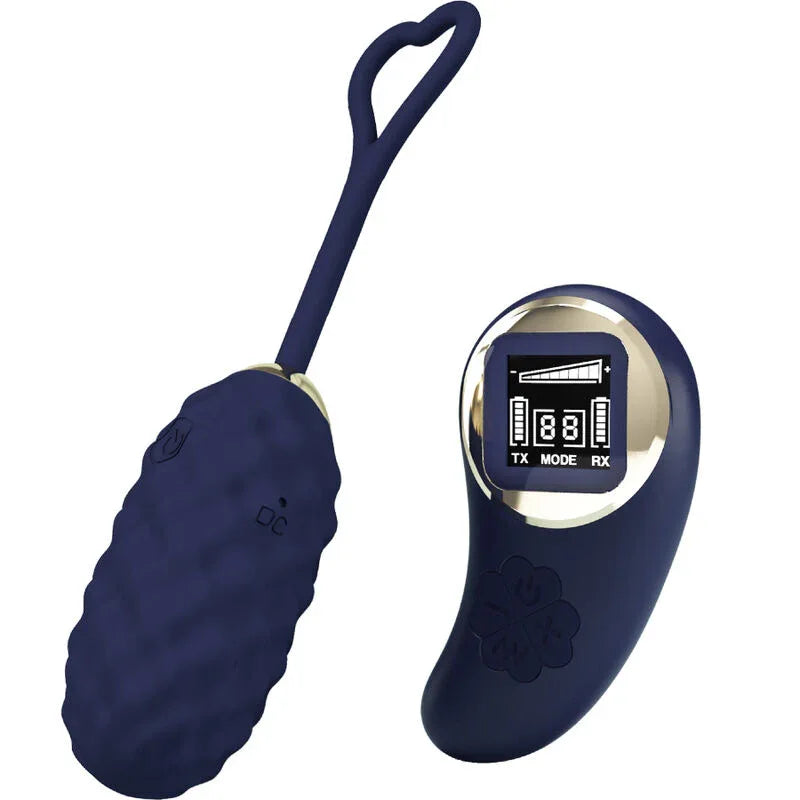 Pretty Love – Oeuf Vibrant avec Télécommande Vivian Blue