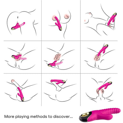 Vibrateur eternity silicone fuchsia – Armony
